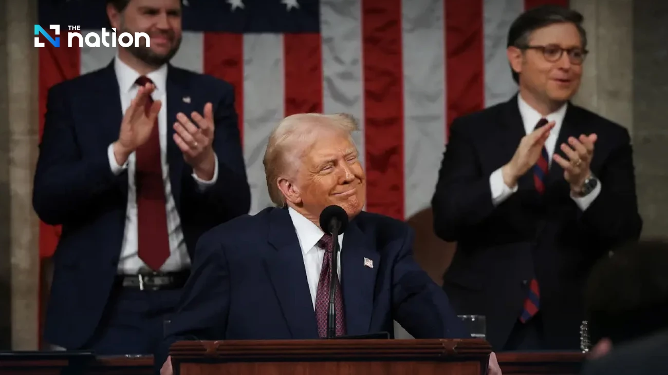 Pidato Pertama Trump di Kongres AS: Singgung Tarif Impor, Pajak, hingga Efisiensi